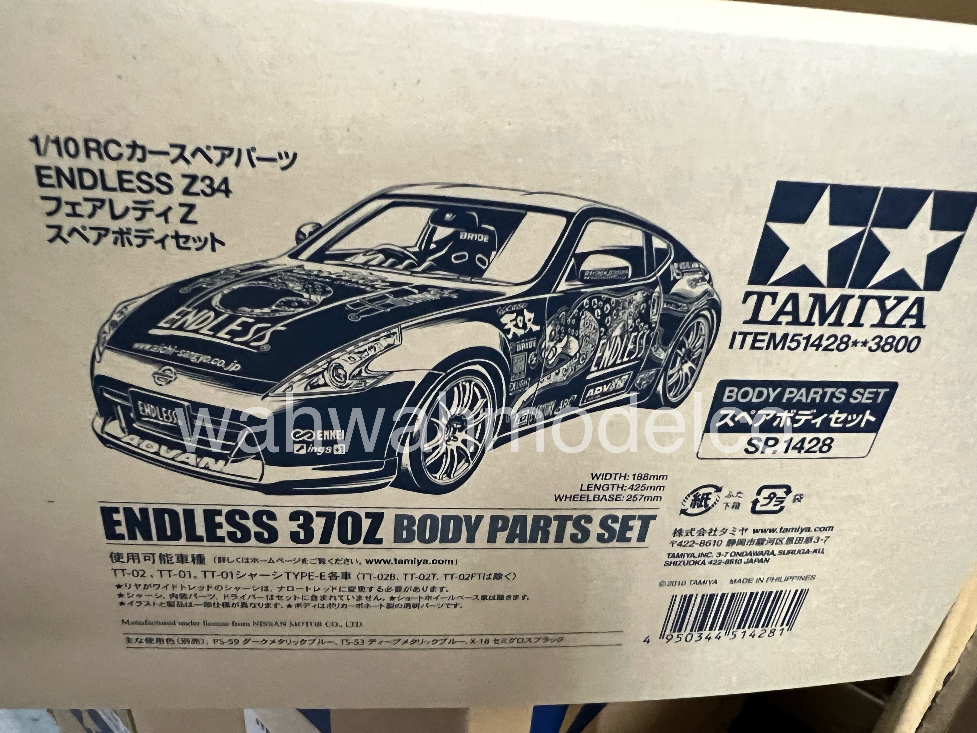 Tamiya 51428 Body Set Endless 370Z