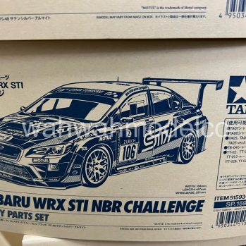 Tamiya 51593 - 1/10 Subaru WRX STI NBR Challenge Body Set